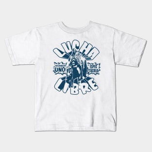 LUCHA LIBRE NUMBER UNO Kids T-Shirt